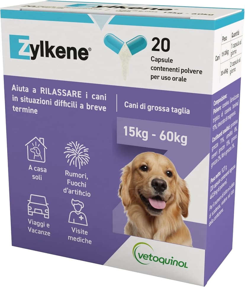 zylkene complément alimentaire relaxant chien
