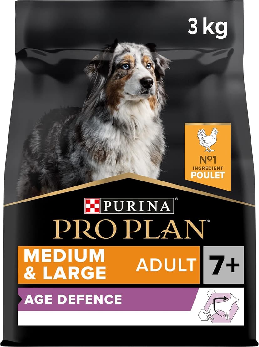 Croquettes chien senior Proplan Age Defense