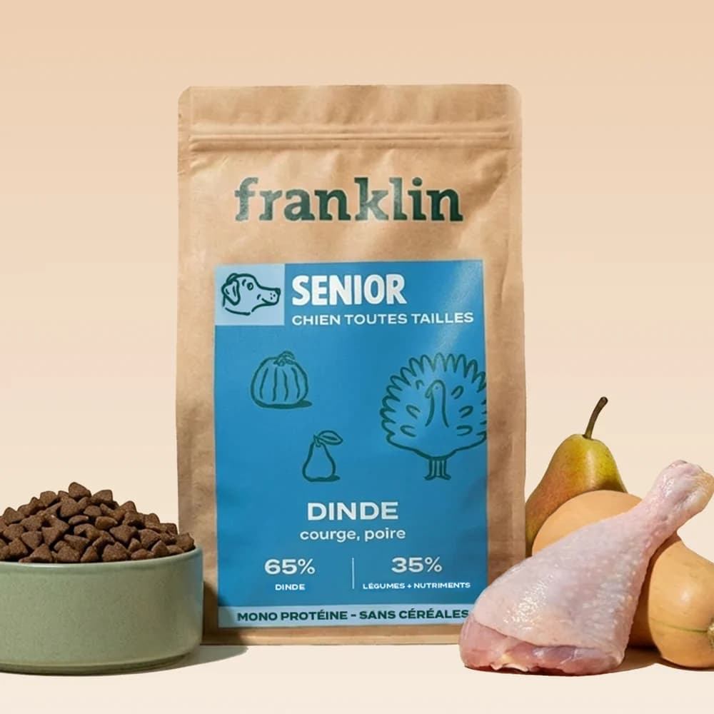 Croquettes Seniors toutes tailles franklin