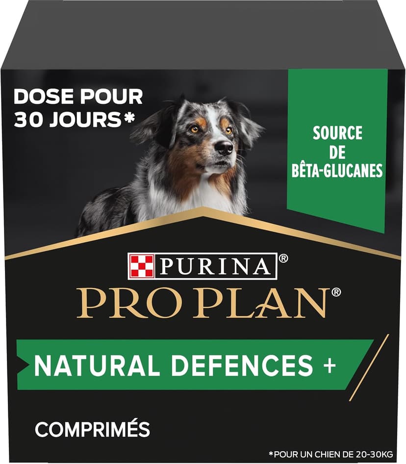 Natural defenses + purina Proplan Complément alimentaire immunité chiens